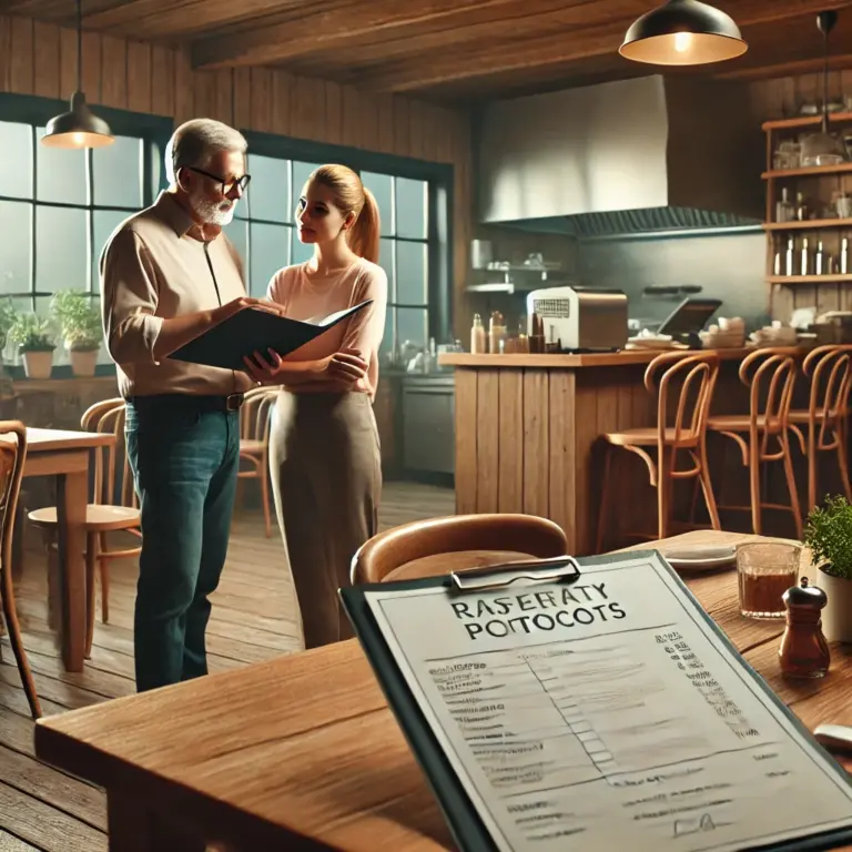 Restaurant Owners Talking